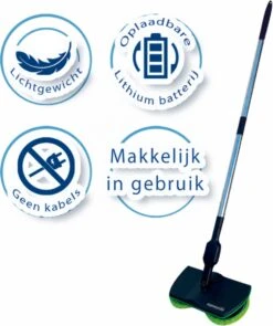 Starlyf - Vloerwisser - Elektrisch Roterende Bezem - -Winkel Voor Dagelijkse Benodigdheden 1005x1200