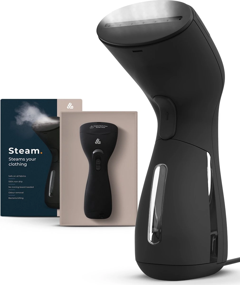 Attic Lux Krachtige Kledingstomer - Handstomer - Professioneel - Compact- Warmt Snel Op - Inclusief Opzetborstel - Zwart 3 Attic Lux Krachtige Kledingstomer - Handstomer - Professioneel - Compact- Warmt Snel Op - Inclusief Opzetborstel - Zwart