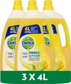 Dettol - Power & Fresh - Allesreiniger - Citrus - 3 X 4 Liter -Winkel Voor Dagelijkse Benodigdheden 1014x1200 5