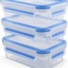 Tefal MasterSeal Fresh Vershoudbakjes - 3-delige Mealprep Set - 3x 0.55L - Blauw 1 Tefal MasterSeal Fresh Vershoudbakjes - 3-delige Mealprep Set - 3x 0.55L - Blauw -Winkel Voor Dagelijkse Benodigdheden 1015x1200 5