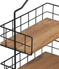 Metalen Keuken Etagere 2 Laags Van Naturn Living | Keuken Opbergrek | Kruidenpotjes Rek | Kruiden Organizer | Keuken Rek Specerijen | Mat Zwart -Winkel Voor Dagelijkse Benodigdheden 1018x1200