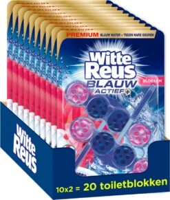 Witte Reus Blauw Actief Toiletblok - Bloesem - WC Blokjes Voordeelverpakking - 20 Stuks -Winkel Voor Dagelijkse Benodigdheden 1020x1200 3