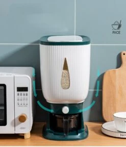 Deluqse Rijst Dispenser - Rijst Container - Grijs - Voedsel Dispenser - Rijst Opbergdoos - Rijst Bewaren - Rijst Opberg Container 17 Deluqse Rijst Dispenser - Rijst Container - Grijs - Voedsel Dispenser - Rijst Opbergdoos - Rijst Bewaren - Rijst Opberg Container -Winkel Voor Dagelijkse Benodigdheden 1028x1200