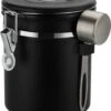 Koffie Bewaarbus Luchtdicht Met CO2 Uitlaat - Koffieblik Bewaarblik Voor 500 Gr Koffiebonen - Zwart - 1.2L 2 Koffie Bewaarbus Luchtdicht Met CO2 Uitlaat - Koffieblik Bewaarblik Voor 500 Gr Koffiebonen - Zwart - 1.2L -Winkel Voor Dagelijkse Benodigdheden 1034x1200 1