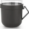Brabantia Make & Take Soepbeker - 0,6 L - Kunststof - Dark Grey