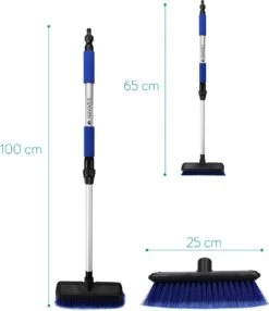 Navaris Telescopische Autowasborstel - Watergevoerde Wasborstel Voor Auto's En Ramen Met Uitschuifbare Lange Handgreep En Zachte Haren - Blauw -Winkel Voor Dagelijkse Benodigdheden 1037x1200 4