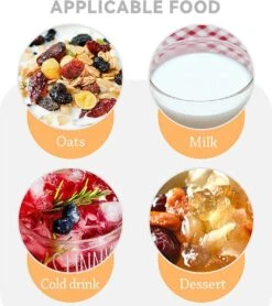 Deluqse Overnight Oats Potjes - Overnights Oats Beker - Set Van 3 - Oats Potjes - Overnight Oats Jar - Muesli Beker - Havermout Potjes 18 Deluqse Overnight Oats Potjes - Overnights Oats Beker - Set Van 3 - Oats Potjes - Overnight Oats Jar - Muesli Beker - Havermout Potjes -Winkel Voor Dagelijkse Benodigdheden 1065x1200