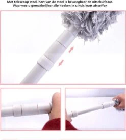 Plumeau/met Telescoopsteel/uitschuifbaar/microvezel Buigbare Borstelkop/9 X 126cm Max-lengte179cm -Winkel Voor Dagelijkse Benodigdheden 1076x1200 5