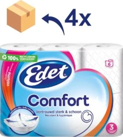 Edet Comfort Toiletpapier - 3-laags - 24 Rollen -Winkel Voor Dagelijkse Benodigdheden 1077x1200 5