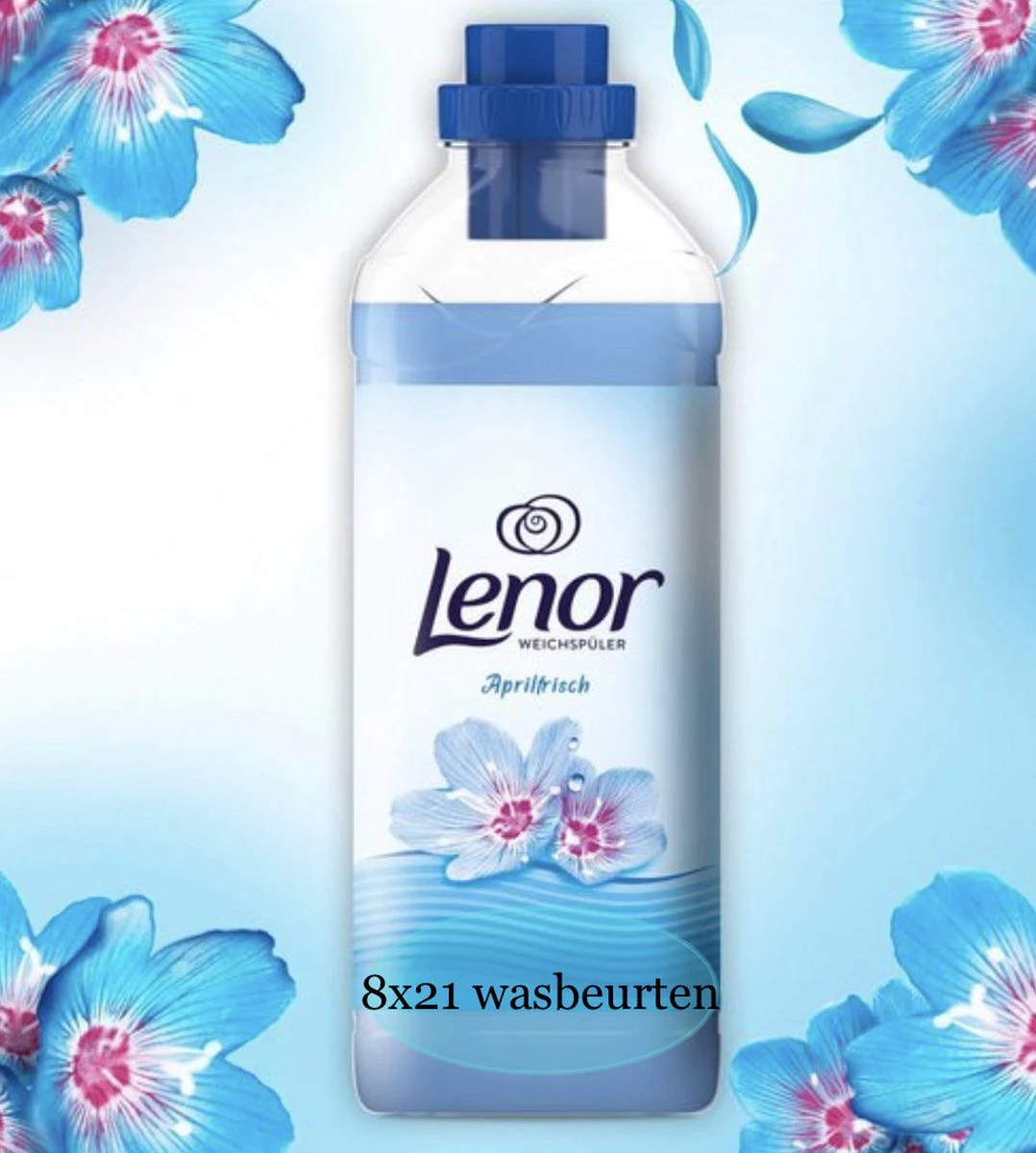 LENOR APRILFRIS WASVERZACHTER -8X21 WASBEURTEN-ST 525ML 6 LENOR APRILFRIS WASVERZACHTER -8X21 WASBEURTEN-ST 525ML - Afbeelding 4