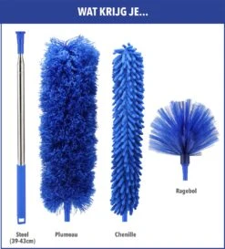 Telescopische Plumeau – Uitschuifbaar – Microvezel – Set Van 3 Opzetstukken – Stoffer – Ragebol 15 Telescopische Plumeau – Uitschuifbaar – Microvezel – Set Van 3 Opzetstukken – Stoffer – Ragebol -Winkel Voor Dagelijkse Benodigdheden 1084x1200 3
