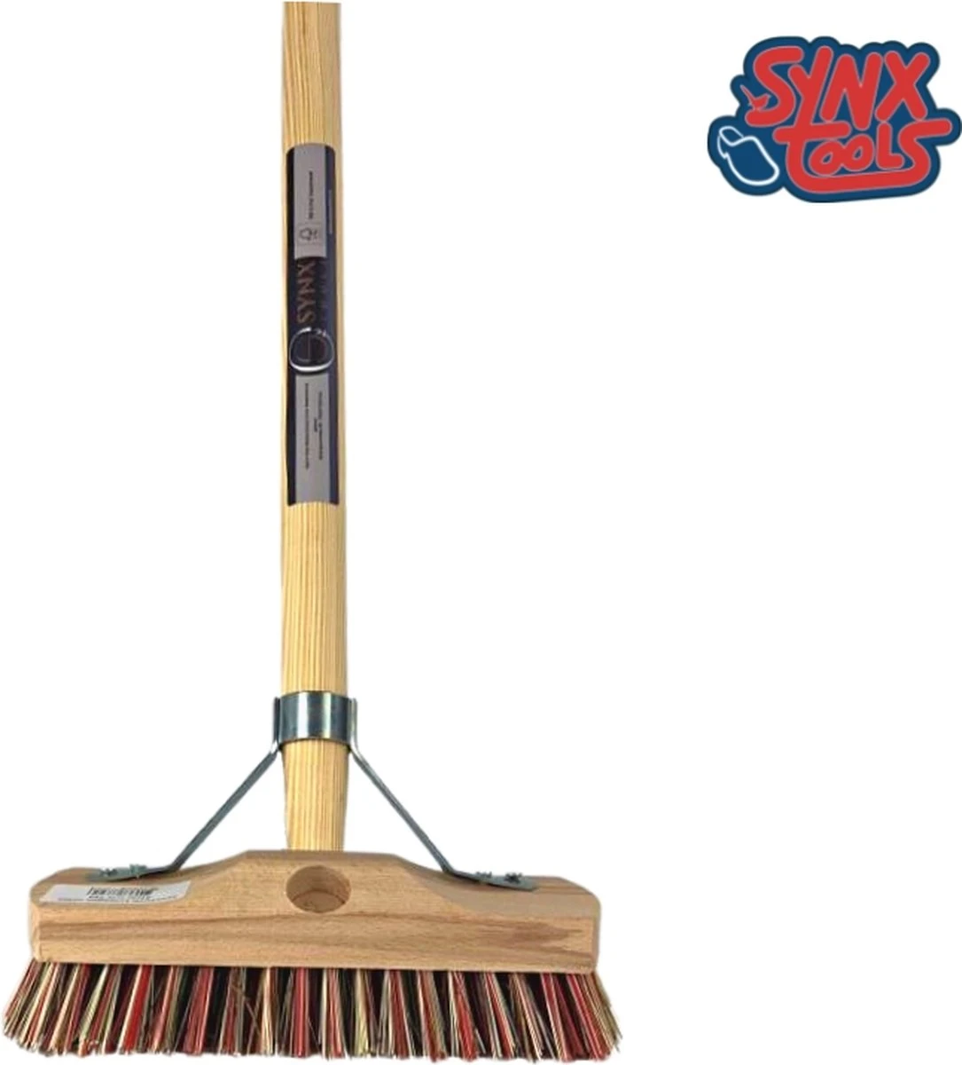 Synx Tools Luiwagen Union Mix Nylon Extra Hard 22cm - Tegel Bezem Schrobber- Bezemsteel - Schoonmaakbezem - Schrobborstels - Bezems Met Steel 150 Cm 3 Synx Tools Luiwagen Union Mix Nylon Extra Hard 22cm - Tegel Bezem Schrobber- Bezemsteel - Schoonmaakbezem - Schrobborstels - Bezems Met Steel 150 Cm