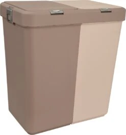 Motek® - Wasmand - 2 Vakken Met Deksel - Met Touch Deksel - Gemaakt Van 100% Gerecycled Kunststof - 80 L - Wasmand Met Deksel - Wassorteerder - Beige 18 Motek® - Wasmand - 2 Vakken Met Deksel - Met Touch Deksel - Gemaakt Van 100% Gerecycled Kunststof - 80 L - Wasmand Met Deksel - Wassorteerder - Beige -Winkel Voor Dagelijkse Benodigdheden 1118x1200 8