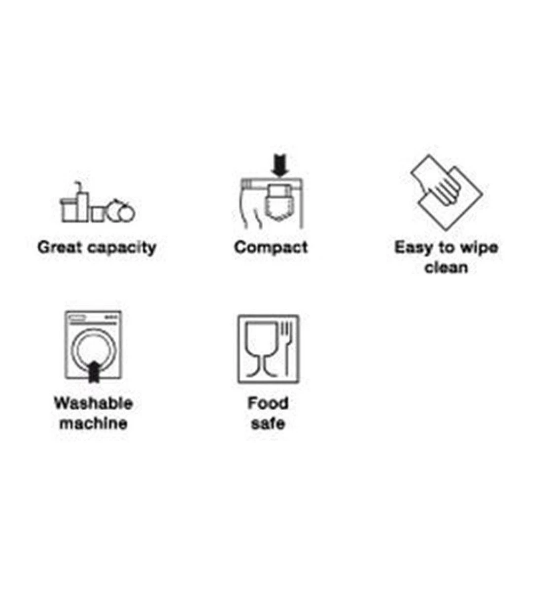 Roll'Eat Snack'n Go Herbruikbaar Boterhamzakje - Grijs 6 Roll'Eat Snack'n Go Herbruikbaar Boterhamzakje - Grijs - Afbeelding 4