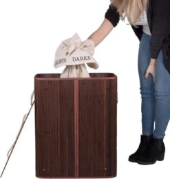 Springos Dubbele Wasmand | 2 Vakken Met Deksel | Opvouwbaar | 100 Liter | Met Uitneembare Waszak | Wasmand | Bruin 20 Springos Dubbele Wasmand | 2 Vakken Met Deksel | Opvouwbaar | 100 Liter | Met Uitneembare Waszak | Wasmand | Bruin -Winkel Voor Dagelijkse Benodigdheden 1142x1200 13