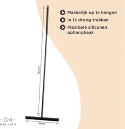 Mellira - Vloerwisser - Vloertrekker Met Steel - Watertrekker Voor Douche - Douchewisser Badkamer - Inclusief Ophanghaak - RVS - Zwart (kerstcadeau Met Verpakking) 13 Mellira - Vloerwisser - Vloertrekker Met Steel - Watertrekker Voor Douche - Douchewisser Badkamer - Inclusief Ophanghaak - RVS - Zwart (kerstcadeau Met Verpakking) -Winkel Voor Dagelijkse Benodigdheden 1157x1200 3