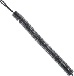 Merkloos 1x Grijze Radiator/verwarming Schoonmaak Borstel Buigbaar 70 Cm - Huishouding - Schoonmaakproducten - Verwarmingsbuizen Schoonmaken - Borstels Voor Verwarmingen/radiatoren