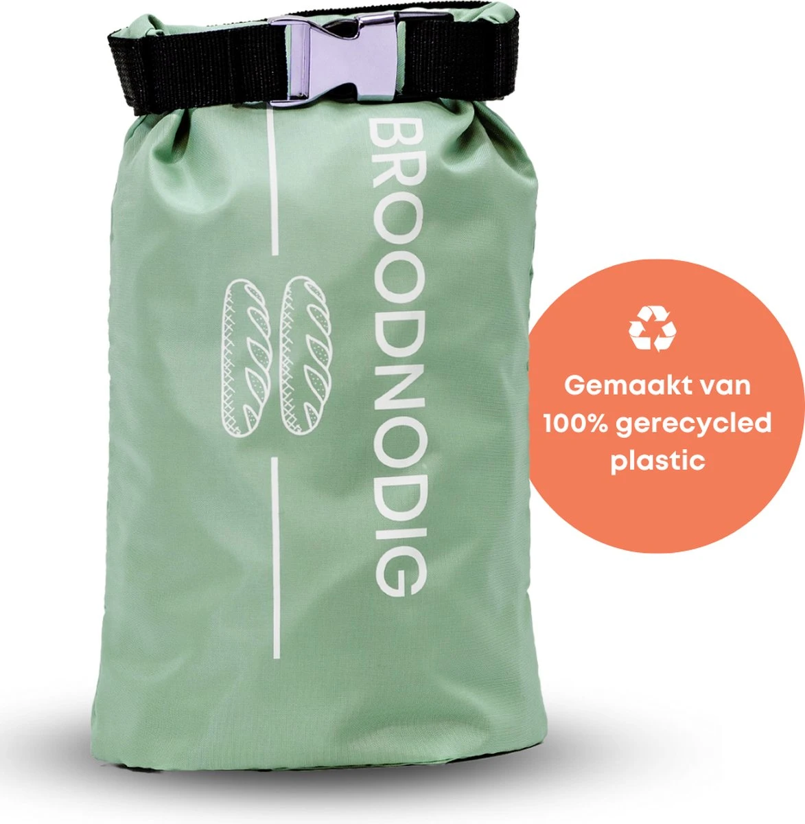 BROODNODIG® - Herbruikbare Boterhamzak - Van 100% Gerecyclede PET-flessen - Ideaal Als Diepvrieszakjes - Lunchzak - Herbruikbaar Boterhamzakje - Foodwrap - Lunchbox - 30x20cm - Pastel Groen 3 BROODNODIG® - Herbruikbare Boterhamzak - Van 100% Gerecyclede PET-flessen - Ideaal Als Diepvrieszakjes - Lunchzak - Herbruikbaar Boterhamzakje - Foodwrap - Lunchbox - 30x20cm - Pastel Groen