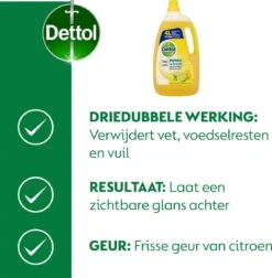 Dettol - Power & Fresh - Allesreiniger - Citrus - 3 X 4 Liter -Winkel Voor Dagelijkse Benodigdheden 1175x1200 11