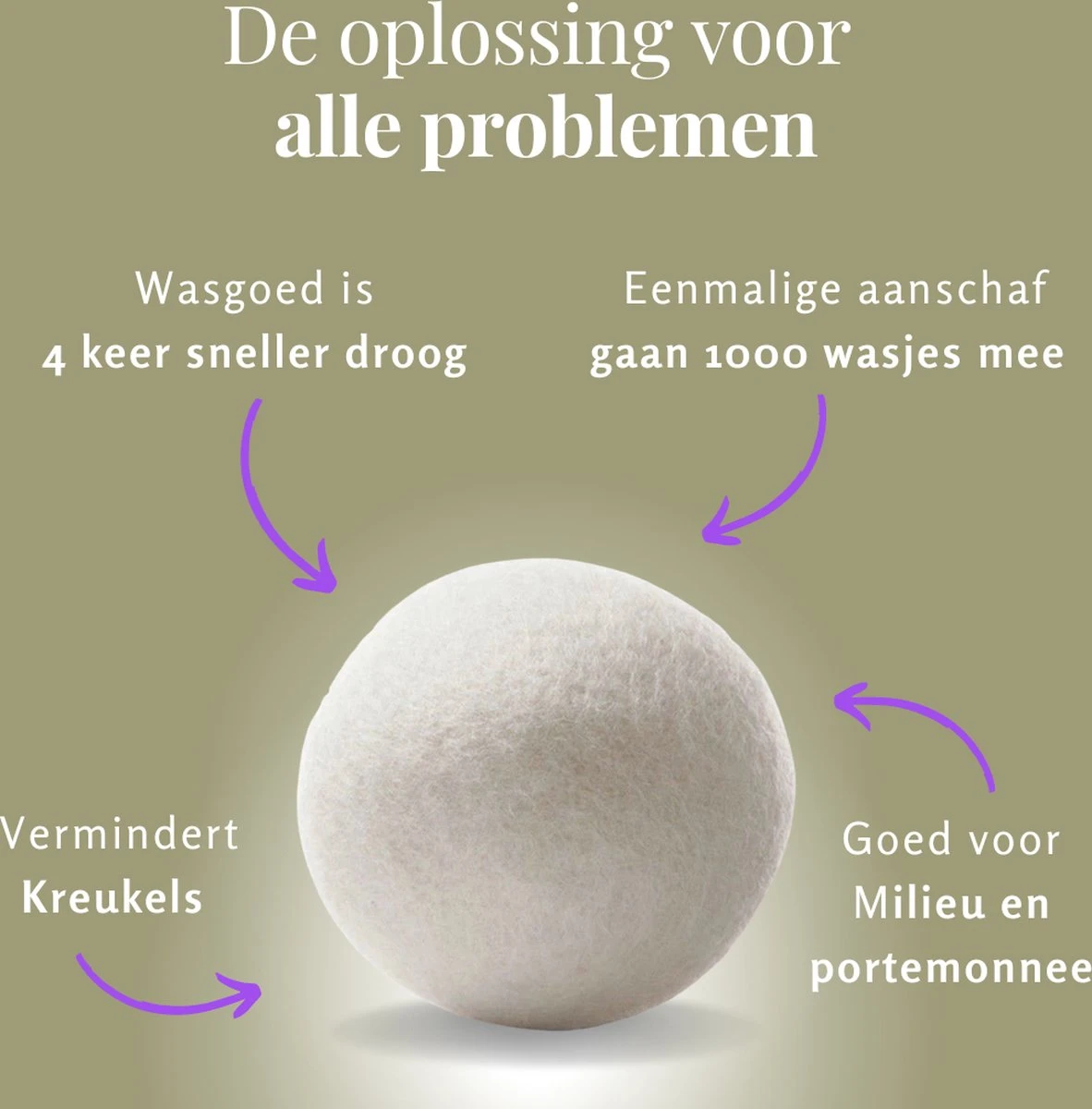 Goodlifehacks Originele XL 6 Stuks Drogerballen - Wasbollen - Wasverzachter - Zero Waste Dryerballs - Duurzaam - Herbruikbare Droogballen - Wit & Grijs - Energie Besparen 6 Goodlifehacks Originele XL 6 Stuks Drogerballen - Wasbollen - Wasverzachter - Zero Waste Dryerballs - Duurzaam - Herbruikbare Droogballen - Wit & Grijs - Energie Besparen - Afbeelding 4