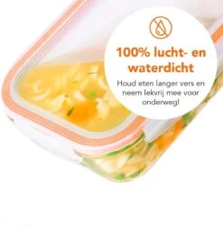 Lock&Lock Glazen Vershoudbakjes - Glazen Meal Prep Bakjes - Glazen Bakjes Met Deksel - Ovenschaal Met Deksel - Set Van 4 Stuks - 1 Liter -Winkel Voor Dagelijkse Benodigdheden 1182x1200 18