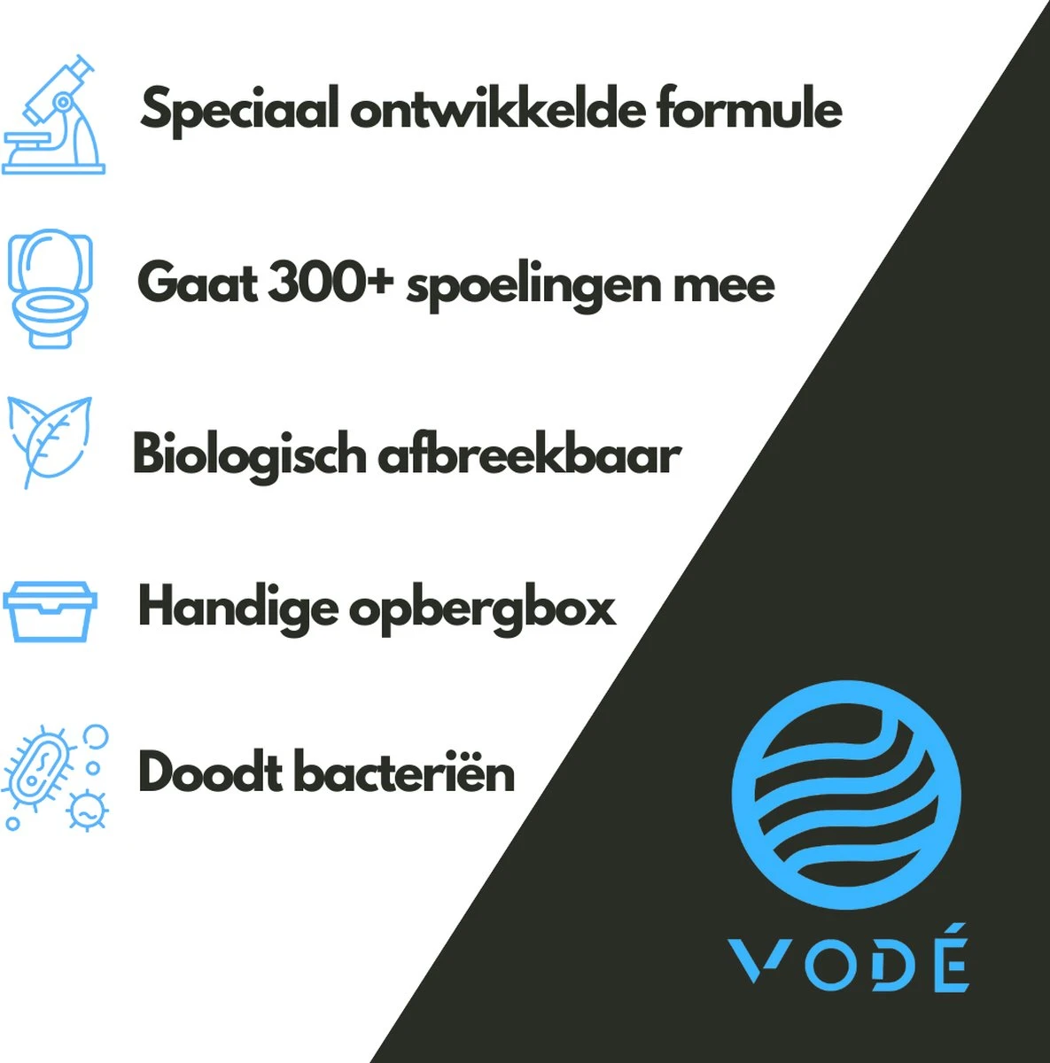 VODÉ Toiletblokjes Inbouwreservoir 28 Stuks - Voordeelverpakking – WC Blokjes – Stortbakblokjes – Geschikt Voor Geberit | Grohe - Lavendel Geur 4 VODÉ Toiletblokjes Inbouwreservoir 28 Stuks - Voordeelverpakking – WC Blokjes – Stortbakblokjes – Geschikt Voor Geberit | Grohe - Lavendel Geur - Afbeelding 2