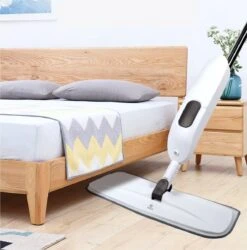 W&Z® Spray Mop - Schoonmaak Dweilsysteem - Vloerwisser Met Spray Functie - Vloertrekker Met Steel - Vloerreiniger - Wit -Winkel Voor Dagelijkse Benodigdheden 1186x1200 8