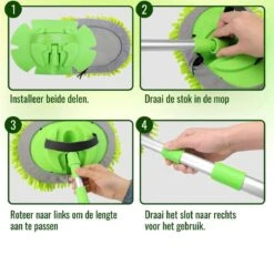 Merkloos Professionele Telescopische Wasborstel + Tonova Pen - Auto Schoonmaakborstel - Anti Slip - Auto, Caravan & Camper - Uitschuifbaar - Groen 14 Merkloos Professionele Telescopische Wasborstel + Tonova Pen - Auto Schoonmaakborstel - Anti Slip - Auto, Caravan & Camper - Uitschuifbaar - Groen -Winkel Voor Dagelijkse Benodigdheden 1190x1200 12