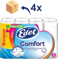 Edet Comfort - 3-laags Wc Papier - 64 Rollen -Winkel Voor Dagelijkse Benodigdheden 1192x1200 16