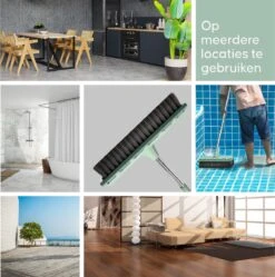 Powarkleen - Vloertrekker Met Steel & Bezem 2 In 1 - Vloerwisser Voor Badkamer Vloer - Groen -Winkel Voor Dagelijkse Benodigdheden 1192x1200 9