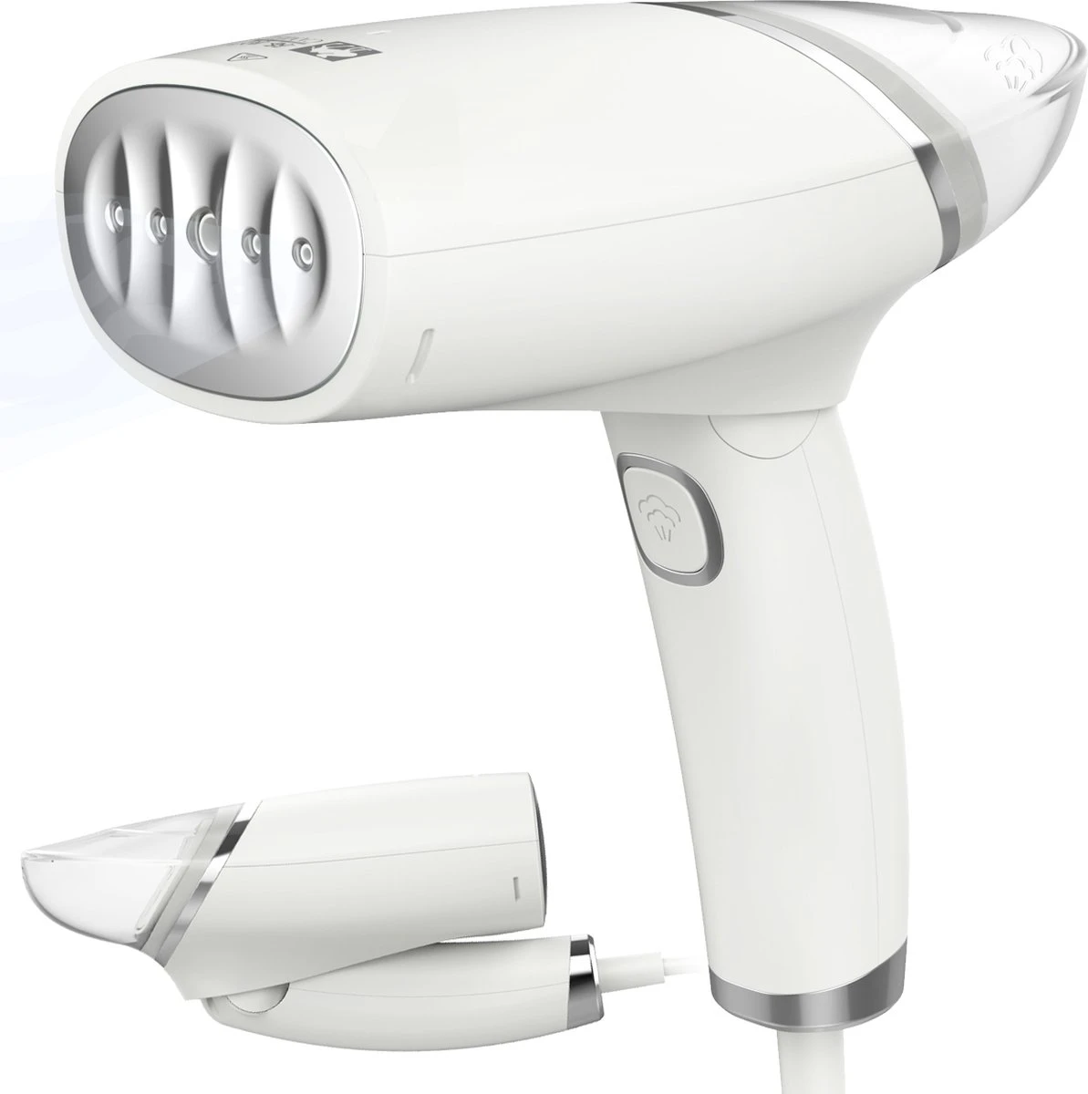 Goliving Kledingstomer - Handstomer Voor Kleding/textiel/stof - Stoomstrijkijzer - Handstoomreiniger - Handstomer - Opvouwbaar - Incl. Reis-etui - Wit 3 Goliving Kledingstomer - Handstomer Voor Kleding/textiel/stof - Stoomstrijkijzer - Handstoomreiniger - Handstomer - Opvouwbaar - Incl. Reis-etui - Wit