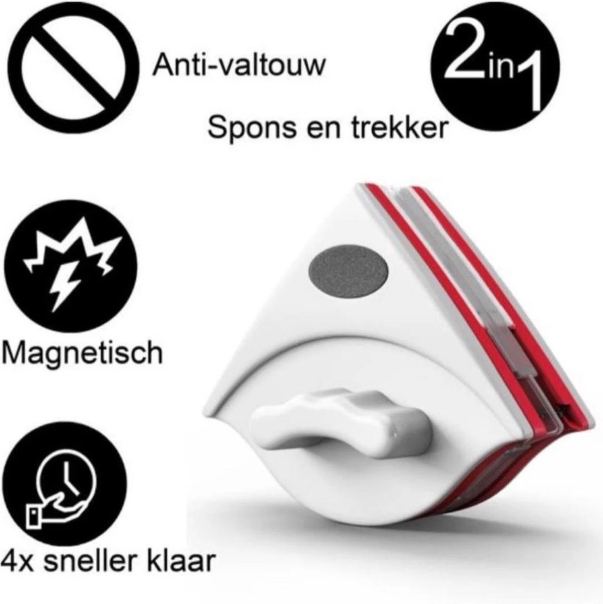 UP / Magnetische Raamwisser / Ruitenreiniger / Magnetische Glazenwasser / Glasreiniger Borstel / Ruitenwisser / Dubbele Magneet / Raamreiniger 3 UP / Magnetische Raamwisser / Ruitenreiniger / Magnetische Glazenwasser / Glasreiniger Borstel / Ruitenwisser / Dubbele Magneet / Raamreiniger