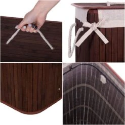 Springos Wasmand | Met Deksel | Opvouwbaar | 72 Liter | Met Uitneembare Waszak | Wasmand | Bruin 22 Springos Wasmand | Met Deksel | Opvouwbaar | 72 Liter | Met Uitneembare Waszak | Wasmand | Bruin -Winkel Voor Dagelijkse Benodigdheden 1198x1200 41