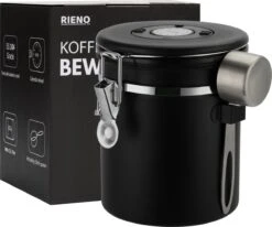 Koffie Bewaarbus Luchtdicht Met CO2 Uitlaat - Koffieblik Bewaarblik Voor 500 Gr Koffiebonen - Zwart - 1.2L -Winkel Voor Dagelijkse Benodigdheden 1200x1000 4