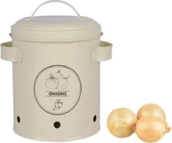 ESSCHERT DESIGN Set Van 2 Voorraadblikken Uien En Knoflook -Winkel Voor Dagelijkse Benodigdheden 1200x1001 3