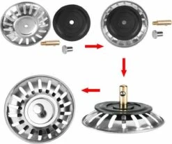 Afvoerzeef Roestvrijstaal - Gootsteen Zeef - Gootsteen Stopper - RVS - 80mm 8 Afvoerzeef Roestvrijstaal - Gootsteen Zeef - Gootsteen Stopper - RVS - 80mm -Winkel Voor Dagelijkse Benodigdheden 1200x1007 1