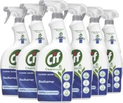 Cif CleanBoost Power & Shine Badkamer Spray - 6 X 750 Ml - Voordeelverpakking -Winkel Voor Dagelijkse Benodigdheden 1200x1009 8