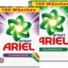 Ariel Waspoeder Combi Voordeelverpakking | 2 X 100 Wasbeurten 2 X 6.5 KG - Ariel Color + Regular Waspoeder | Voor Gekleurde En Witte Was -Winkel Voor Dagelijkse Benodigdheden 1200x1016