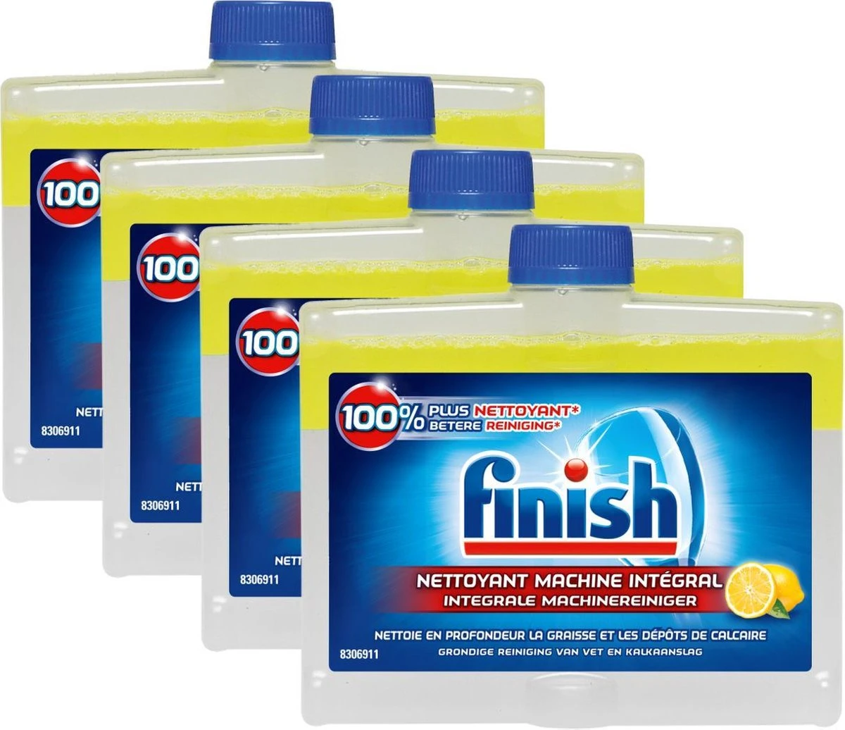 Finish Integrale Machinereiniger Citroen Vaatwasser - 4x 250 ML - Voordeelpak 11 Finish Integrale Machinereiniger Citroen Vaatwasser - 4x 250 ML - Voordeelpak - Afbeelding 9