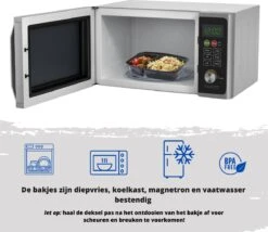 Meal Prep Bakjes - 10 Stuks - 1 Compartiment - Lunchbox - Diepvriesbakjes - Vershoudbakjes - Plastic Bakjes Met Deksel - Magnetron Bakjes Met Deksel - Meal Prep - Vershouddoos - 1L - BPA Vrij 12 Meal Prep Bakjes - 10 Stuks - 1 Compartiment - Lunchbox - Diepvriesbakjes - Vershoudbakjes - Plastic Bakjes Met Deksel - Magnetron Bakjes Met Deksel - Meal Prep - Vershouddoos - 1L - BPA Vrij -Winkel Voor Dagelijkse Benodigdheden 1200x1038 3