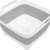 Kurtzy Grijs Inklapbare Afwas Zink/basin, Met Drainage Plug - 16L Water Capaciteit – Vouwbare Kom Met Plastic Handvatten – Draagbare Wasbak Voor Buiten Camping, Reizen, Keuken En Caravan -Winkel Voor Dagelijkse Benodigdheden 1200x1039 4