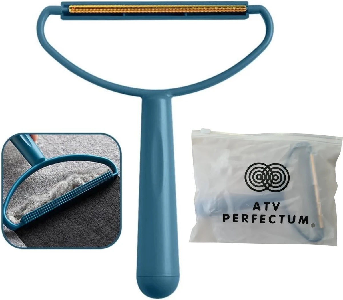 ATV PERFECTUM Super Ontpluizer - Pluizenverwijderaar - Verwijdert Ook Dierenharen - Duurzaam En Makkelijk In Gebruik 8 ATV PERFECTUM Super Ontpluizer - Pluizenverwijderaar - Verwijdert Ook Dierenharen - Duurzaam En Makkelijk In Gebruik - Afbeelding 6