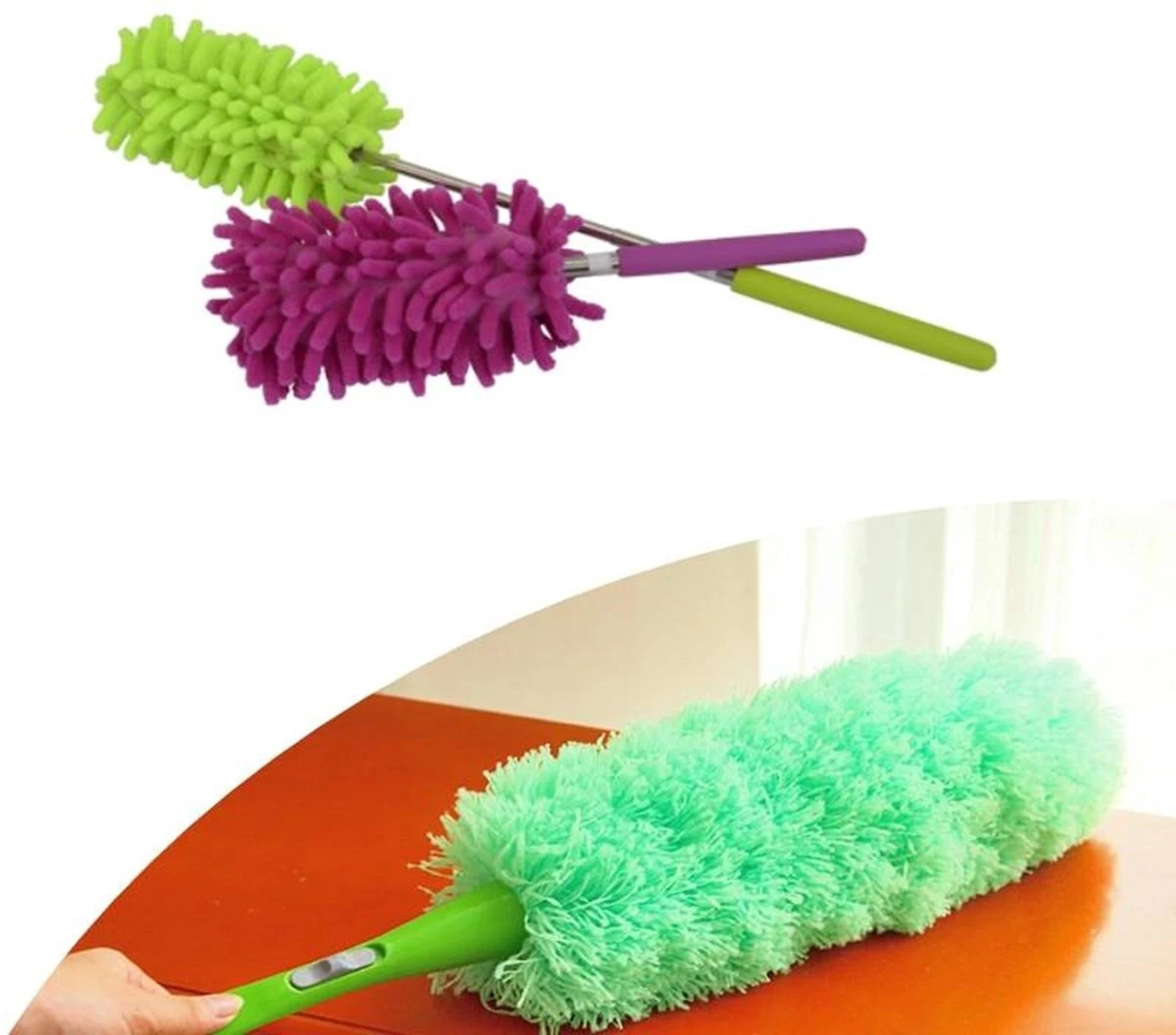 Benson Mini Stoffer - Plumeau Microvezel Telescoop 80 Cm 8 Benson Mini Stoffer - Plumeau Microvezel Telescoop 80 Cm - Afbeelding 6