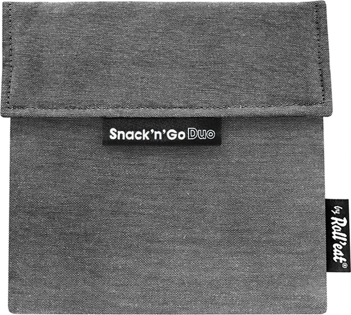 Roll'Eat Snack'n Go Herbruikbaar Boterhamzakje - Grijs 8 Roll'Eat Snack'n Go Herbruikbaar Boterhamzakje - Grijs - Afbeelding 6