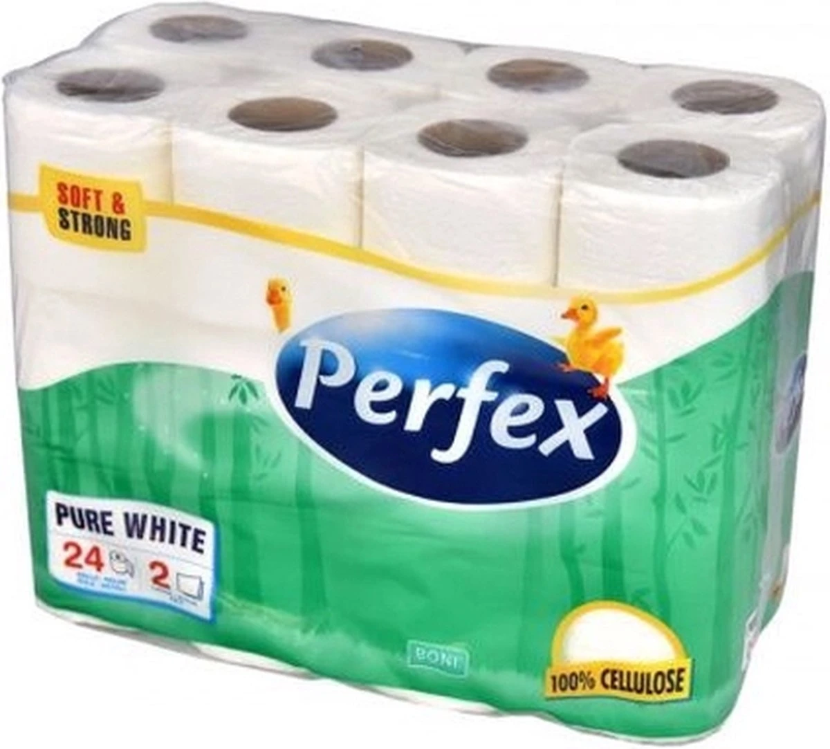 Perfex Toiletpapier Pure White 2-Laags 24 Rollen 3 Perfex Toiletpapier Pure White 2-Laags 24 Rollen