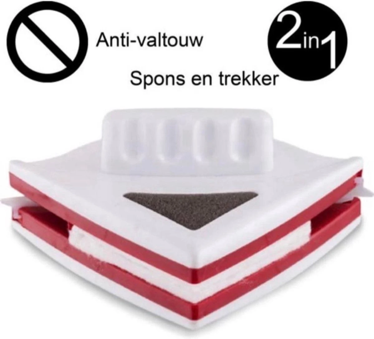 UP / Magnetische Raamwisser / Ruitenreiniger / Magnetische Glazenwasser / Glasreiniger Borstel / Ruitenwisser / Dubbele Magneet / Raamreiniger 5 UP / Magnetische Raamwisser / Ruitenreiniger / Magnetische Glazenwasser / Glasreiniger Borstel / Ruitenwisser / Dubbele Magneet / Raamreiniger - Afbeelding 3