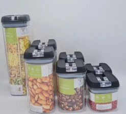 IGOODS - Voorraadpotten - Voorraaddozen- Voorraadboxen 7 Stuks - Met Zwarte Deksel 13 IGOODS - Voorraadpotten - Voorraaddozen- Voorraadboxen 7 Stuks - Met Zwarte Deksel -Winkel Voor Dagelijkse Benodigdheden 1200x1089 4