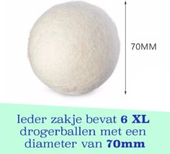Casa Calma Drogerballen (6 Stuks) - Inclusief Opbergzakje - 100% Natuurlijk Schapenwol - Droger Ballen - Zero Waste Wasverzachter Bollen - Energiebesparend Drogen Met Droogbollen - Dryer Balls - Diervriendelijk & Milieuvriendelijk - Energie Besparen 13 Casa Calma Drogerballen (6 Stuks) - Inclusief Opbergzakje - 100% Natuurlijk Schapenwol - Droger Ballen - Zero Waste Wasverzachter Bollen - Energiebesparend Drogen Met Droogbollen - Dryer Balls - Diervriendelijk & Milieuvriendelijk - Energie Besparen -Winkel Voor Dagelijkse Benodigdheden 1200x1090 1