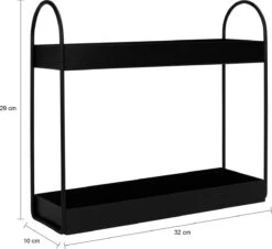 QUVIO Kruidenrek Staand - Keukenrek - Kruidencarrousel - Aanrecht Organizer -Keuken Organizer - Opbergrek - Metaal - 10 X 32 X 29 Cm - Zwart 11 QUVIO Kruidenrek Staand - Keukenrek - Kruidencarrousel - Aanrecht Organizer -Keuken Organizer - Opbergrek - Metaal - 10 X 32 X 29 Cm - Zwart -Winkel Voor Dagelijkse Benodigdheden 1200x1096