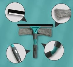 Whipex Sweeper Raamwisser Met Telescoopsteel - 160cm Ruitenreiniger Ramenwasser -Winkel Voor Dagelijkse Benodigdheden 1200x1097 14